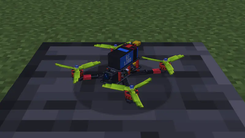 A 5″ freestyle drone built from real parts: frame, stack, four motors, props, HD video unit and a 6S battery